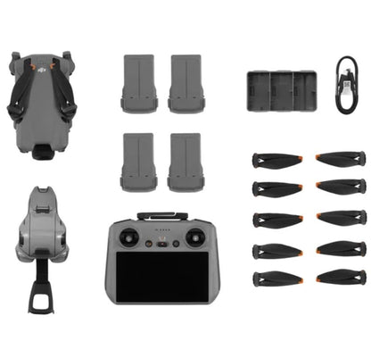 DJI Mini 5 Pro Drone Fly More Combo with RC 2, 1" CMOS Sensor, 4K Video, Obstacle Sensing, 4 Battery Bundle with Deco Essentials CPS Exclusive 26 Month Protection Pack and Accessories Kit