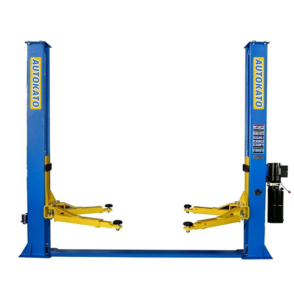 KATOOL 11000lbs 4.0HP 2 Post Lift Car Lift for Home/Shop/Garage Two Post Lift 2 Post Car Lift Auto Lift Automotive Lift (11000lbs Lift)