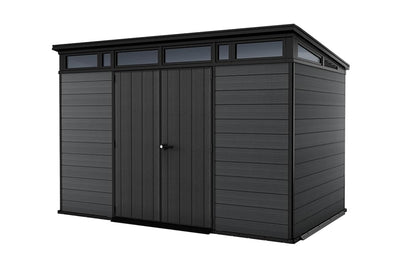 Keter Cortina 11x7 Garden Shed 342 x 218 x 226 cm, Grey