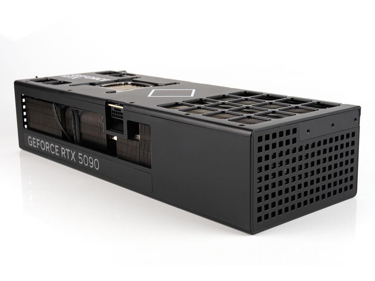 GeForce RTX 5090 OC Graphics Card, 32GB GDDR7 28Gbps VRAM, 21760 CUDA Cores, 2467MHz Clock, PCIe 5.0, DLSS 4, Ray Tracing, 3x DP 2.1, 1x HDMI, 335x138x74mm, for 8K Gaming, AI & 3D Content Creation