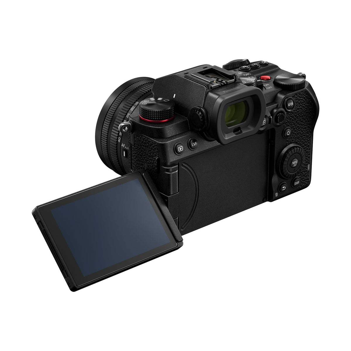 Panasonic DC-S5DNE-K Lumix S5D Full Frame Mirrorless Camera Body, 24.2MP, 4K 60P Recording, Live View Finder, Free Angle Monitor, Wi-Fi, Bluetooth, with S-R1840E 18-40mm S lens, Black