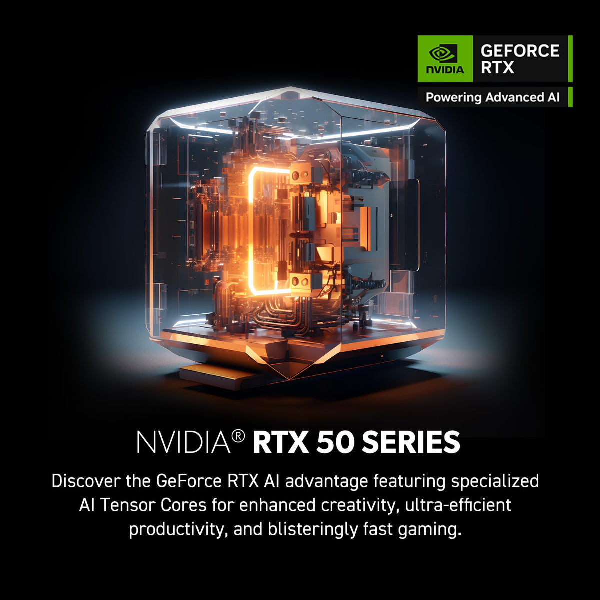 msi Codex Z2 Gaming Desktop, AMD R7-8700F, RTX 5070, 32GB DDR5, 2TB SSD