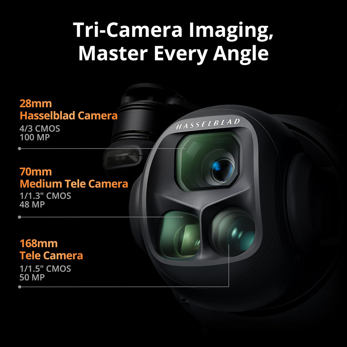 DJI Mavic 4 Pro Drone With DJI RC 2, Flagship Tri-Camera Drone