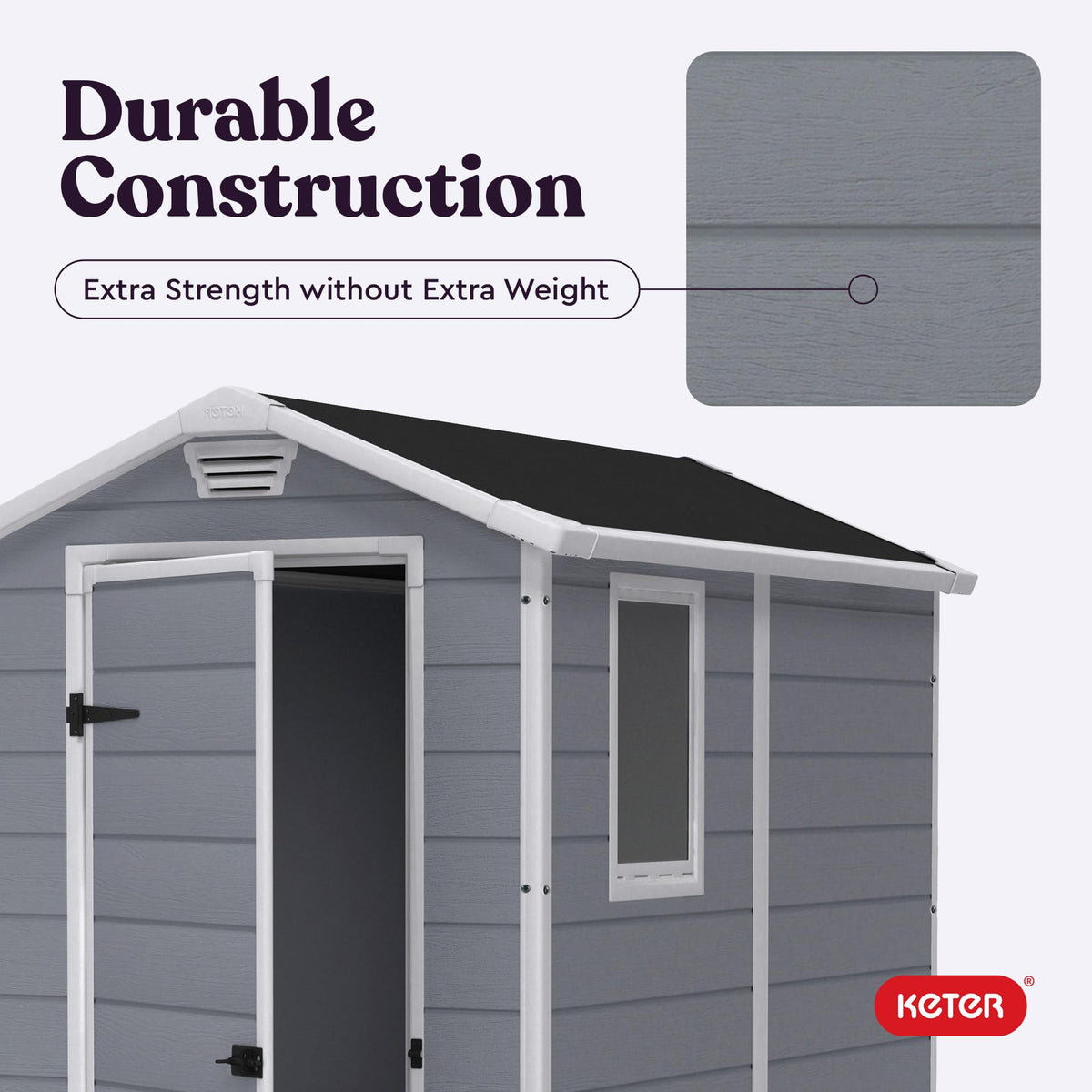 Keter Manor 4x6 Resin Outdoor Storage