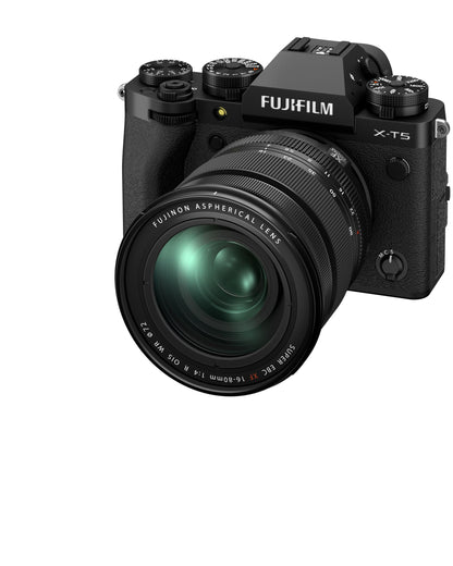FUJIFILM X-T5 Black with XF16-80mm Lens Kit