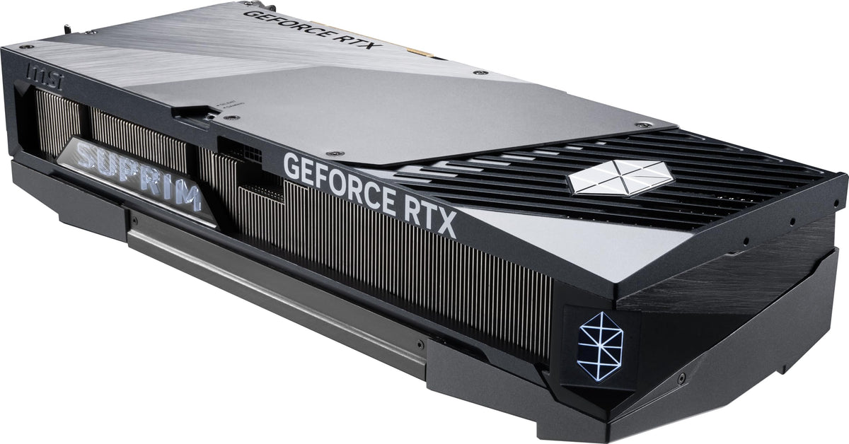 msi Gaming RTX 5080 16G SUPRIM SOC Graphics Card (16GB GDDR7, 256-bit, Extreme Performance: 2760 MHz, DisplayPort x 3 2.1a, HDMI 2.1b, NVIDIA Blackwell Architecture)
