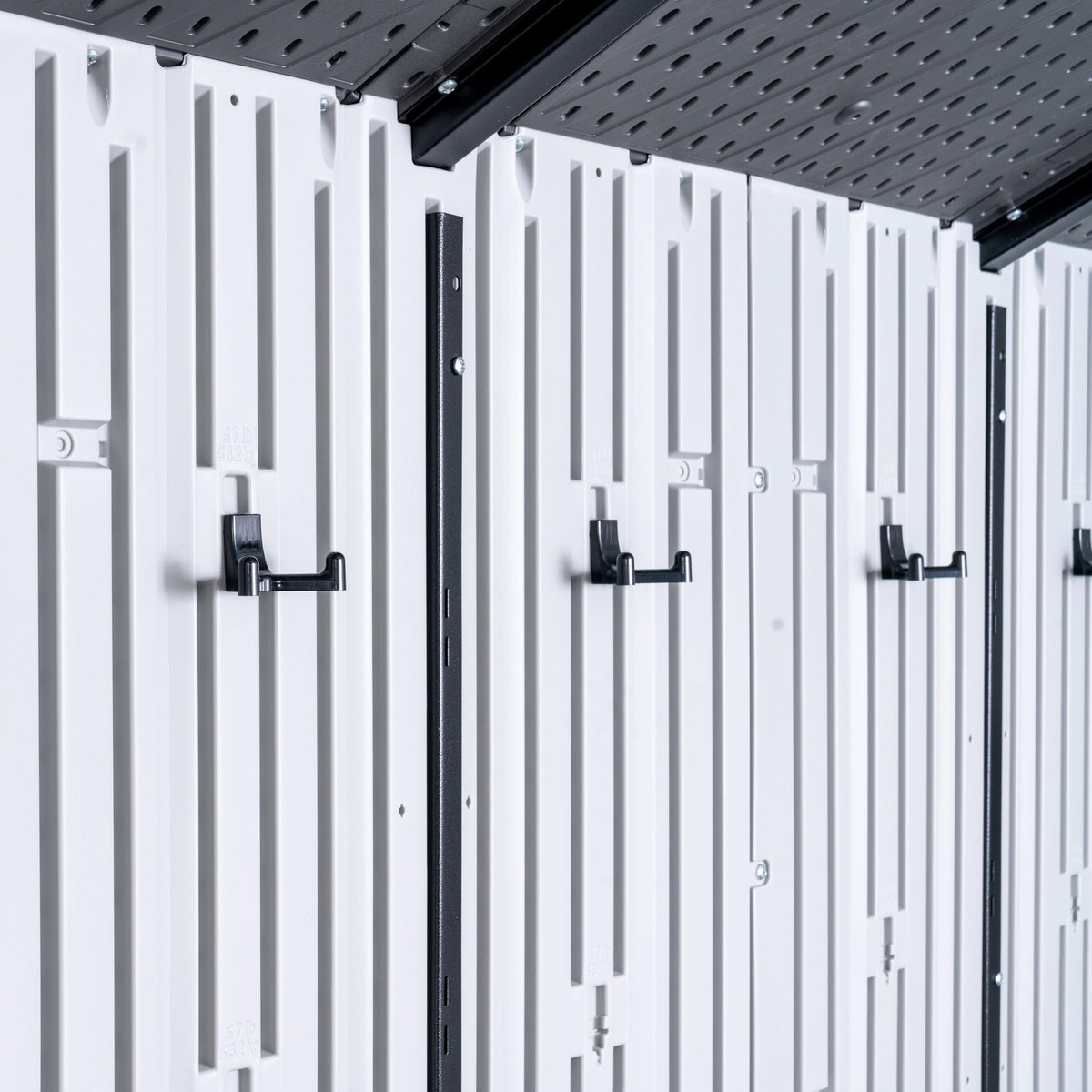 Lifetime Outdoor Storage Shed, 8x10 Ft, Gray