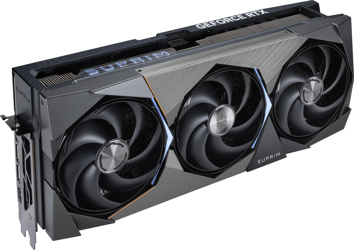 msi Gaming RTX 5080 16G SUPRIM SOC Graphics Card (16GB GDDR7, 256-bit, Extreme Performance: 2760 MHz, DisplayPort x 3 2.1a, HDMI 2.1b, NVIDIA Blackwell Architecture)