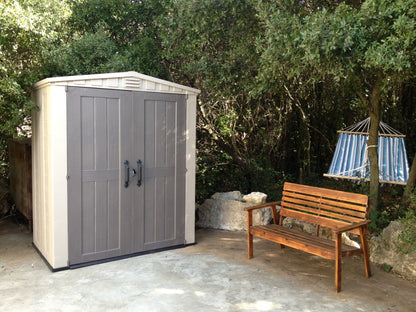 Keter Factor (8x6 ft) Large Resin Outdoor Storage