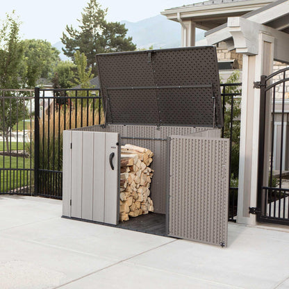 LIFETIME Horizontal Outdoor Storage Shed