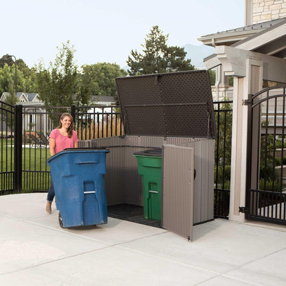 LIFETIME Horizontal Outdoor Storage Shed