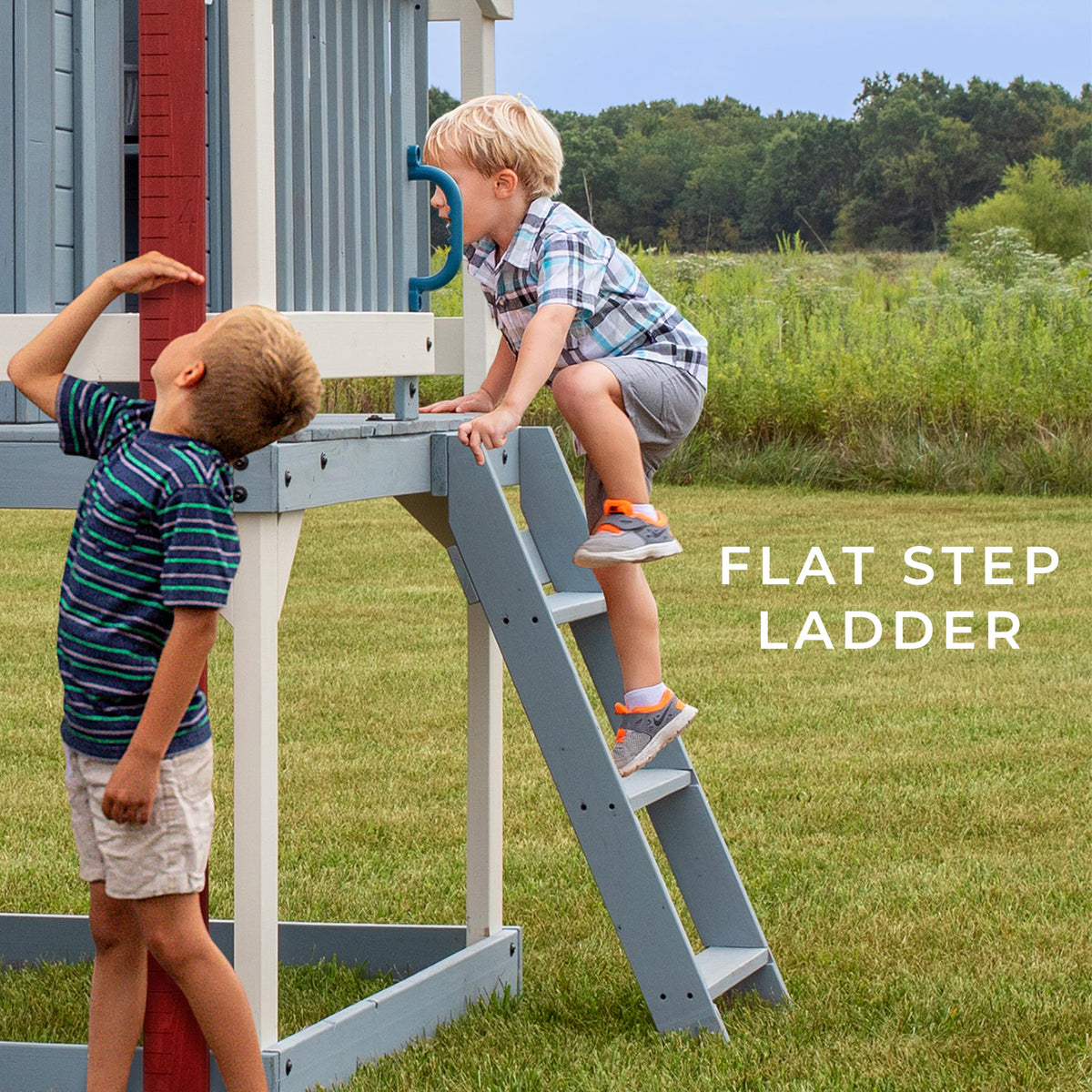 Backyard Discovery Beacon Heights Cedar Garden Playhouse | 1.8m Slide