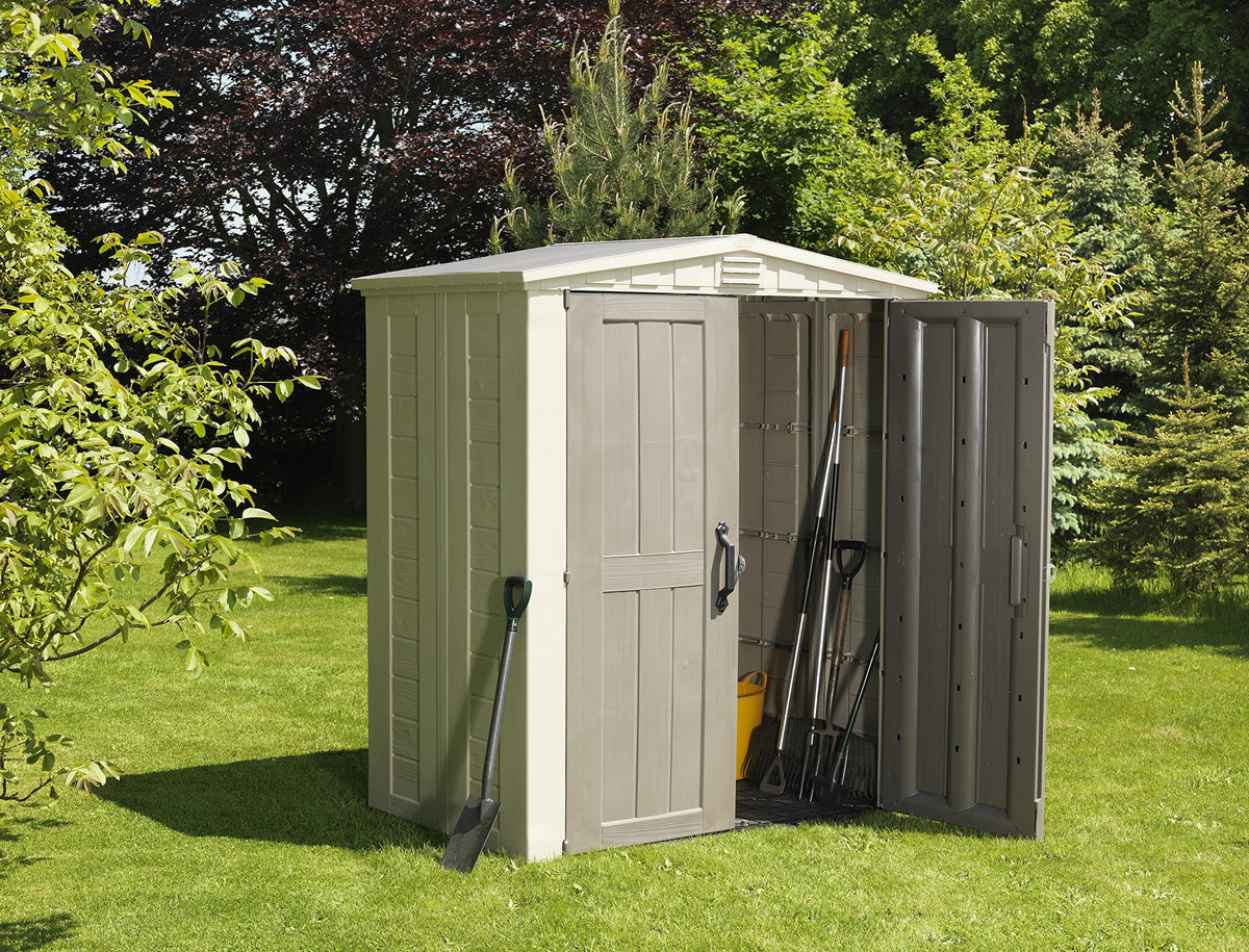 Keter Factor (8x6 ft) Large Resin Outdoor Storage